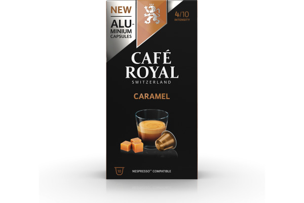 CAFEROYAL Kaffeekapseln Alu 10172686 Caramel 10 Stück