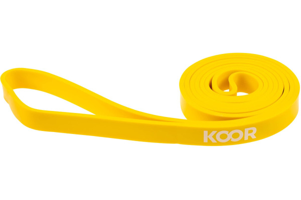 KOOR Fitnessband F00925 gelb, leicht
