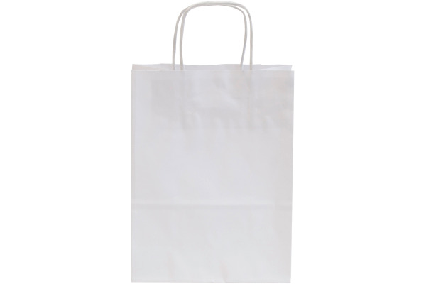NEUTRAL Tragtaschen Allegra weiss SDS16-BIA Kraft,110g, 16x8x21cm 25 Stk.