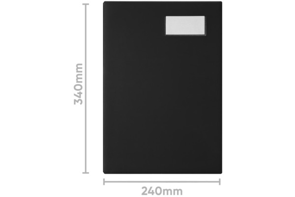 BIELLA Unterschriftenmappe Pronto A4 34342002U schwarz 20-teilig