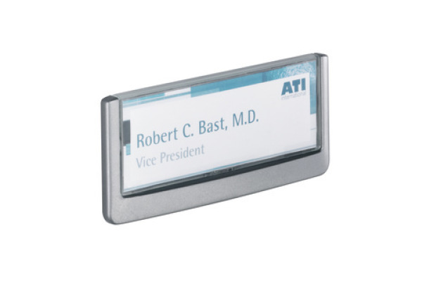 DURABLE Türschild Click Sign 486037 graphit, Kunststoff 149x52.5mm