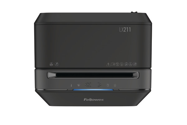 FELLOWES Aktenvernichter Powershred 5104101 LX211, schwarz, P-5, 23lt