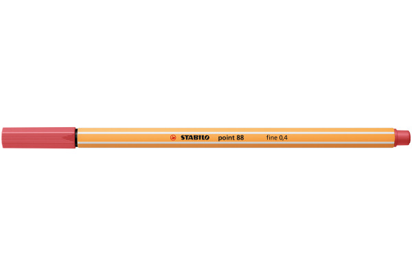 STABILO Fineliner Point 88 0.4mm 88/47 rostrot