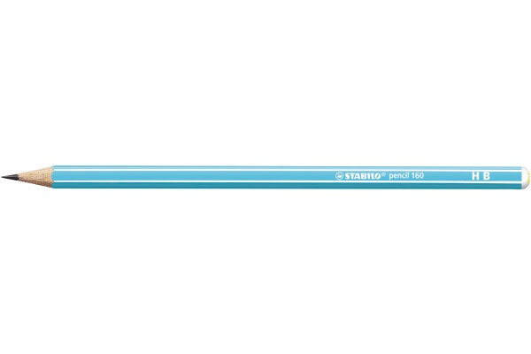 STABILO Bleistift 160 HB 160/02HB hellblau