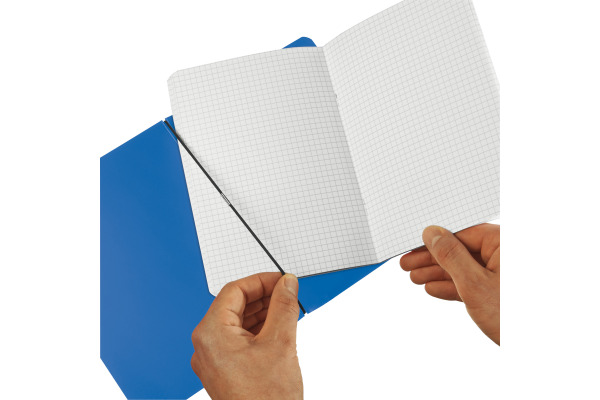 HERLITZ Notizheft My.Book A4 11361441 kariert, liniert, blau