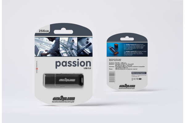 DISK2GO USB-Stick passion 3.0 256GB 30006499 USB 3.0