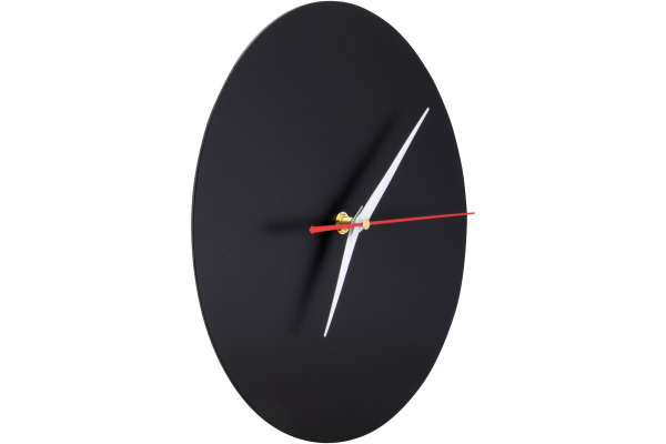 SECURIT Wanduhr SILHOUETTE FB-CLOCK schwarz, beschreibbar