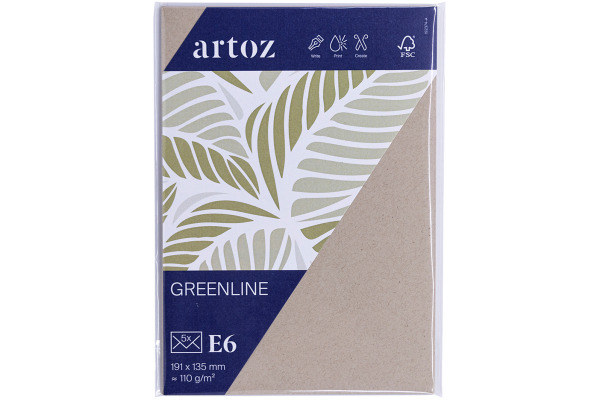 ARTOZ Couverts 1001 E6 237418584 118g, desert 5 Stück