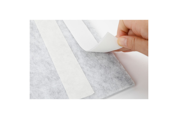 ZELLER Pinboard-Set, 4tlg. 30x30 cm 11579 hell-/dunkelgrau