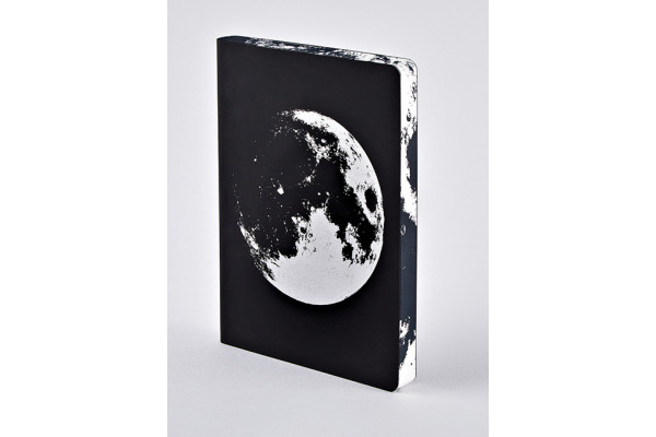 NUUNA Notizbuch GRAPHIC L A5 350055003 MOON, dots 128 Blatt