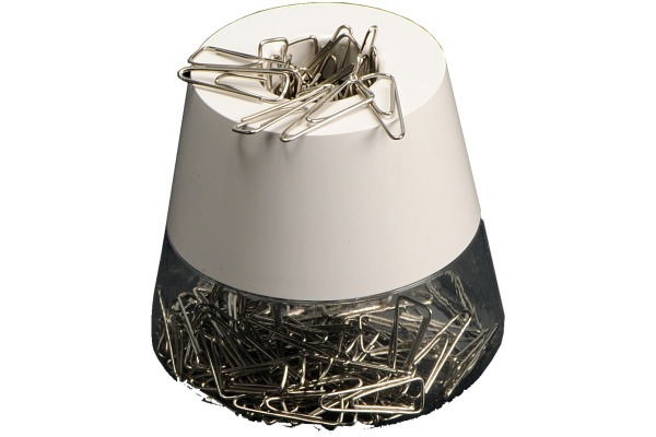 ARLAC Büroklammern-Spender 215.14 Clip Caddy weiss