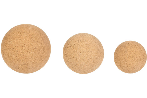 KOOR Faszientrainingsbälle 3-teilig F01638 aus Kork
