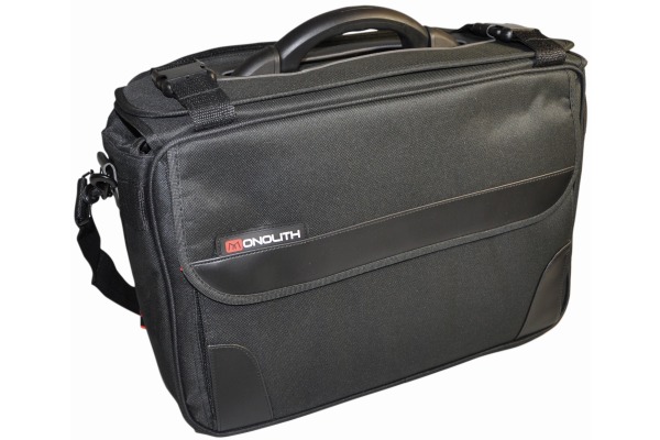 MONOLITH Pilotenkoffer 2168 soft touch, schwarz
