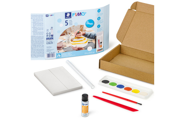 FIMO Knete Air Basis-Set 500g 81SETS01 5-teilig