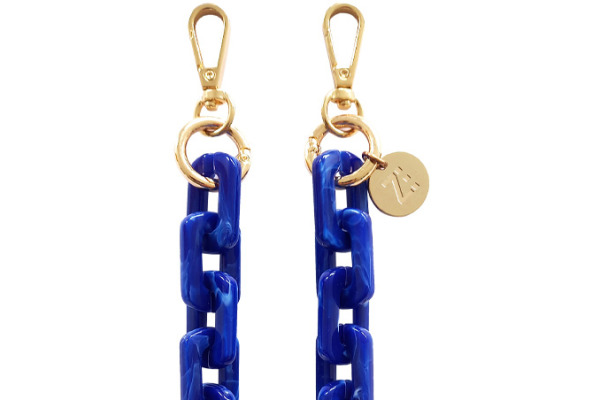 ZANAÉ Phone Necklace Blueberry Latte 18322 Cosy Capuccino blue