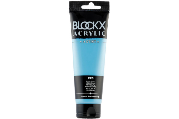 BLOCKX Acrylfarbe 120ml 60225BXC neonblau