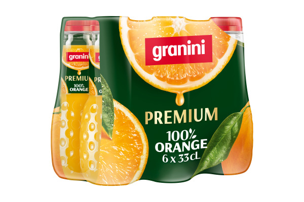 GRANINI Orangensaft 12207868 33 cl, 6 Stk.