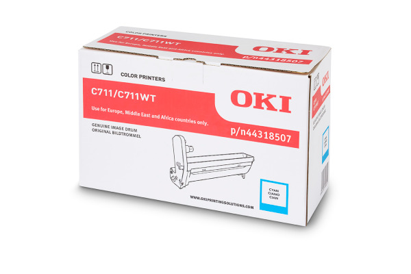OKI Drum cyan 44318507 C711 20'000 Seiten