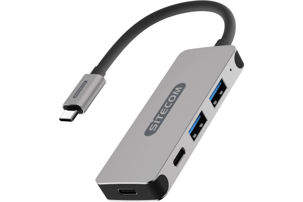 SITECOM USB-C Hub 4 Port CN-384 2x USB 3.1-A + 2x USB-C 5Gbps