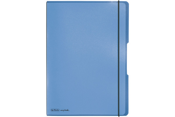 HERLITZ Notizheft My.Book A4 11361441 kariert, liniert, blau