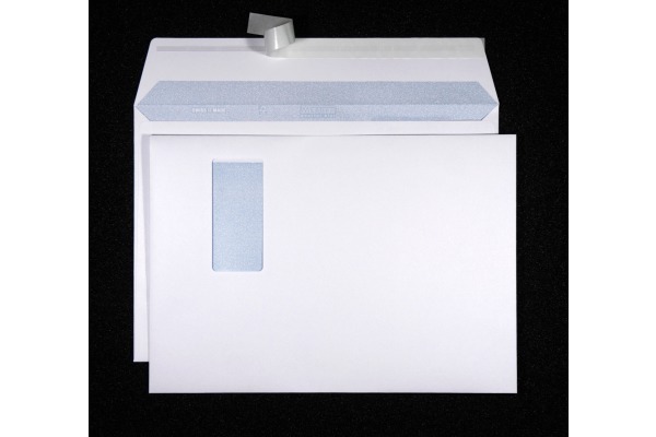 METTLER Couvert Fenster rechts C4 9064-120 120g,hochweiss,Kleber 20 Stk.