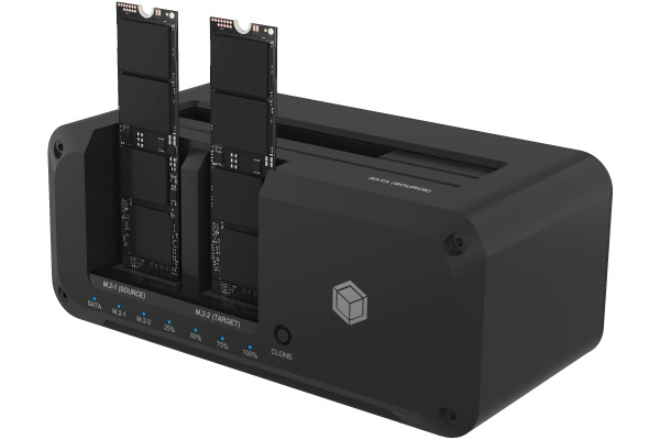 ICY BOX Docking- & Clonestation for IB2924MSC 2.5,3.5in SATA & 2x M.2 NVMe