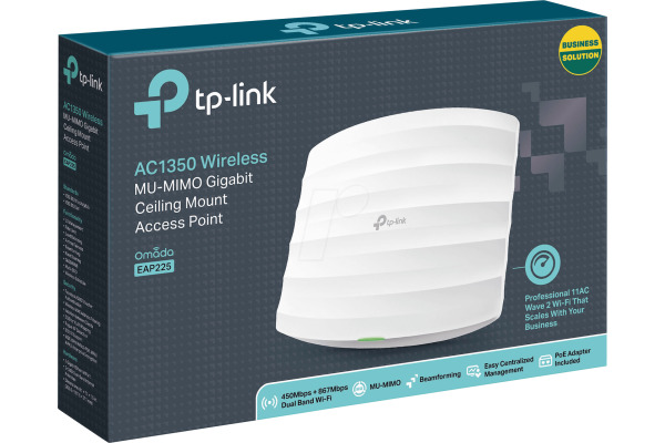 TP-LINK Access Point AC1350 WLAN EAP225 Dual Band Gigabit
