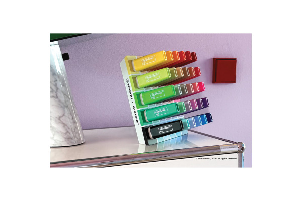 STABILO Boss Textmarker 2-5mm 70/30-6 Pantone Deskset 30 Stück