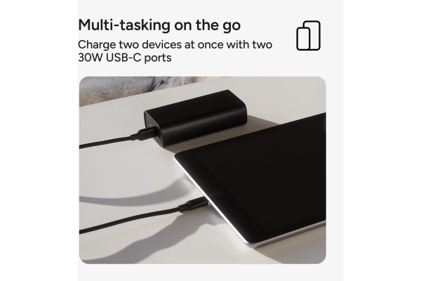 MOPHIE Powerstation 10000mAh 401114330 30W, Black