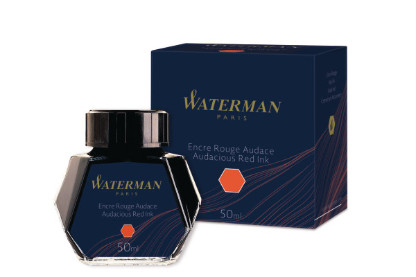 WATERMAN Tinte 50ml S0110730 rot