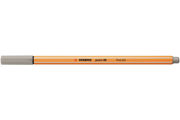 STABILO Fineliner Point 88 0.4mm 88/93 warmes grau