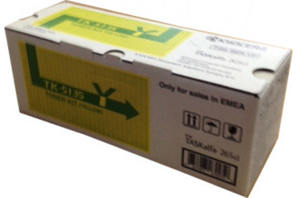 KYOCERA Toner-Modul yellow TK-5135Y TASKalfa 265ci 5000 Seiten