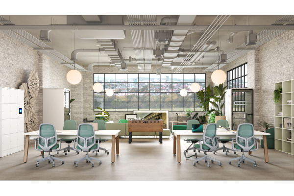 HAWORTH Bürodrehstuhl Aloha Pro 852473210 schwarz