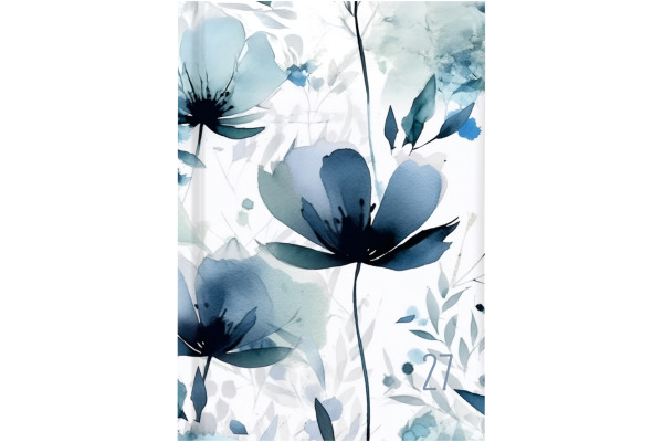 BIELLA GA Dispo Term 2027 808543750 1W/2S Blue Flower 14.5x20.5cm