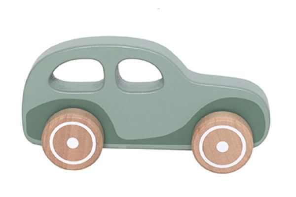JABADABAD Retro Familienauto 14x4x7cm C2552 grün