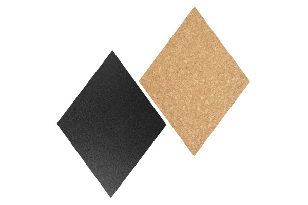 SECURIT Kreidetafel/Kork Set DIAMANT FB-CB-DIA 7-teilig 33.2x22.4x2cm
