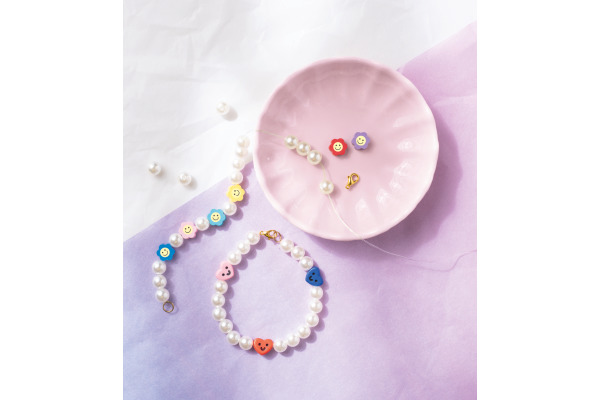 FOLIA Perlen Mix 32023 Happy 160 Teile