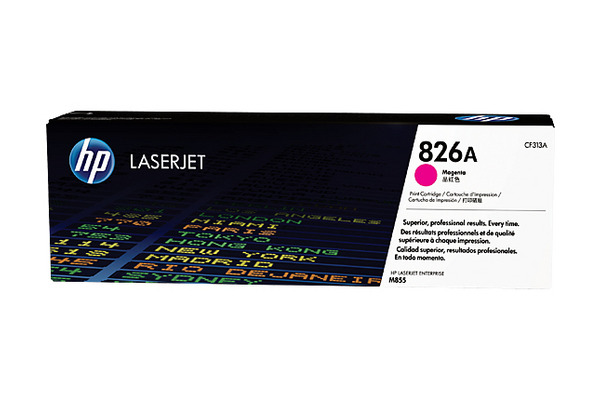 HP Toner 826A magenta CF313A CLJ Enterprise M855 31'500 S.