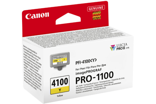 CANON Tintenpatrone yellow PFI-4100 iPF PRO-1100 80ml