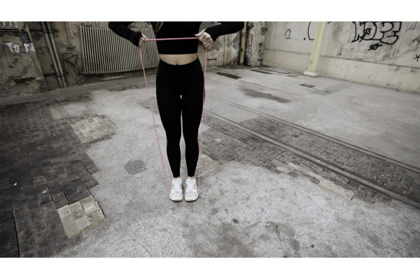 KOOR Fitnessband F00924 pink, extra leicht