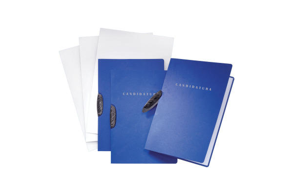 PAGNA Bewerbungsmappen-Set 3Stk 254144002 italienisch, blau