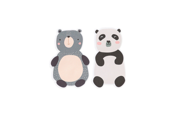 I AM CREA Haftnotizen 4086.85 Bären 60 Blatt