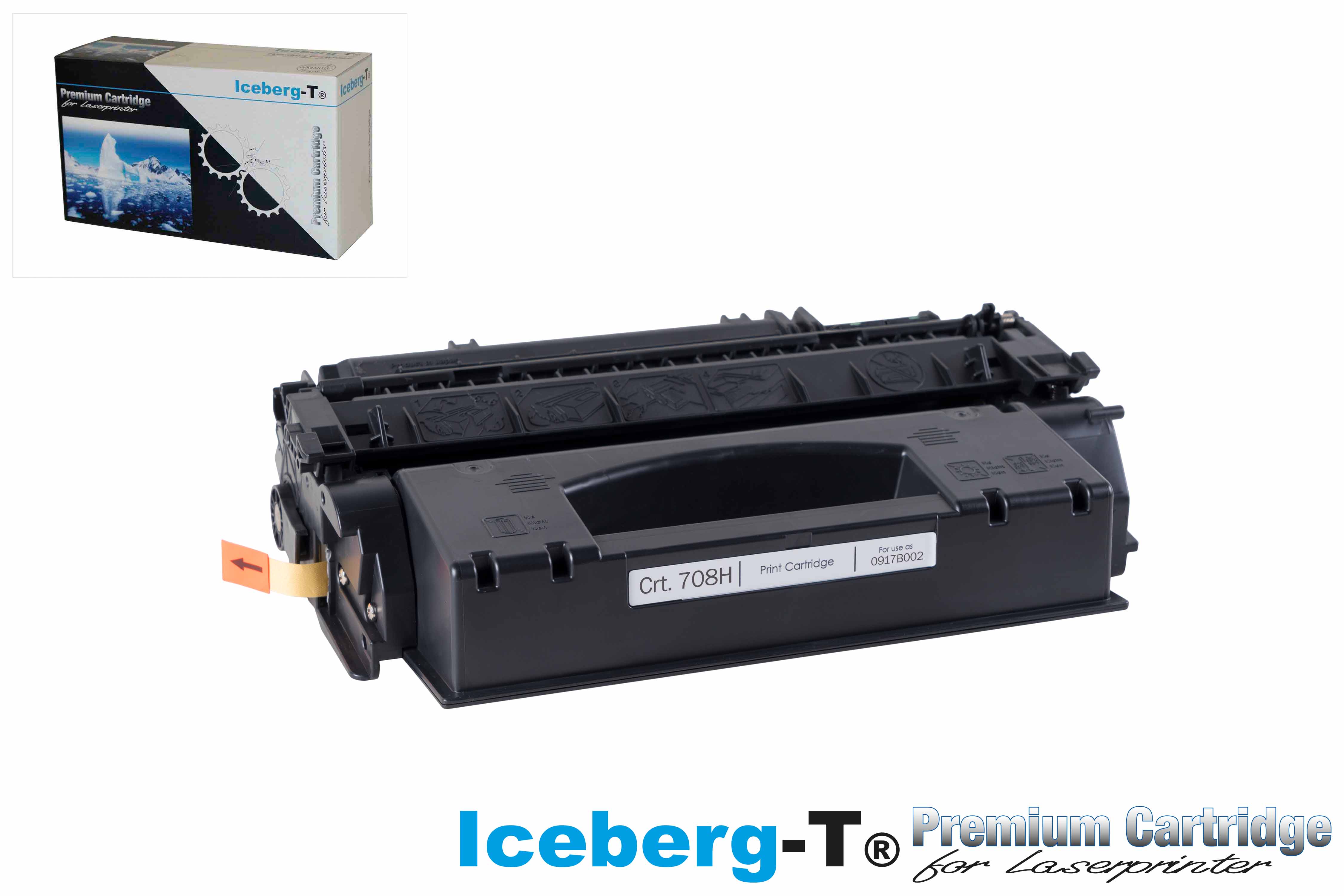 Iceberg-T Toner Crt. 708H 6'000 Seiten, schwarz