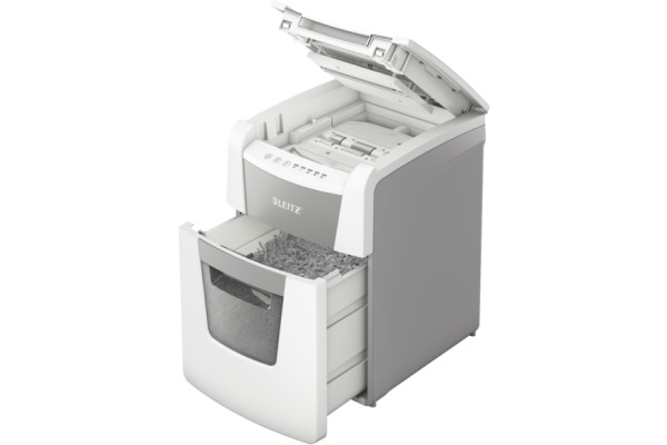 LEITZ Aktenvernichter IQ AF 80112000 Small Office 100, P-4, 34lt
