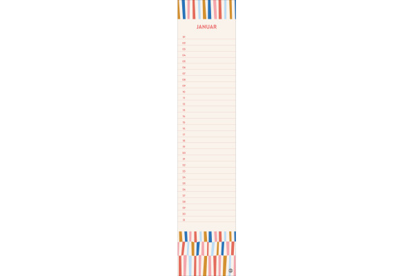 HEYE Geburtstagskalender 23552 Design 7x33cm