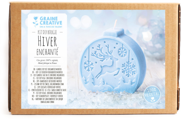 GRAINECRÉ DIY Kerzen Set GC-152062 Winter
