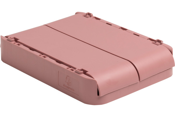 EXACOMPTA Klappbox Skandi A6+ 27038D Mini altrosa 185x35x135mm