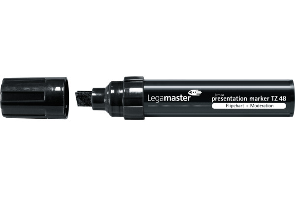 LEGAMASTE Flipchartmarker TZ48 4-12mm 7-155501 schwarz