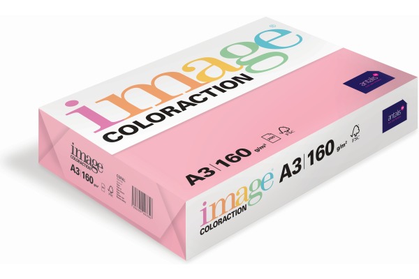 IMAGE COL Kopierpapier Coral A3 285139 160g, rosa 250 Blatt