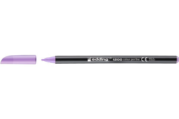 EDDING Faserschreiber 1200 0,5-1mm 1200-087 Pastell, beerig lavendel